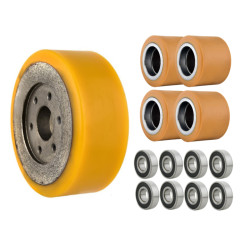 Rad- und Rollensatz für...