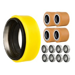 Rad- und Rollensatz für...