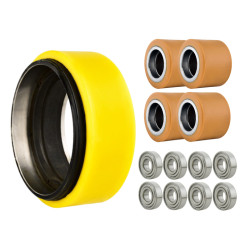 Rad- und Rollensatz für...