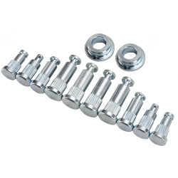 Satz Schrauben, Buchsen für...